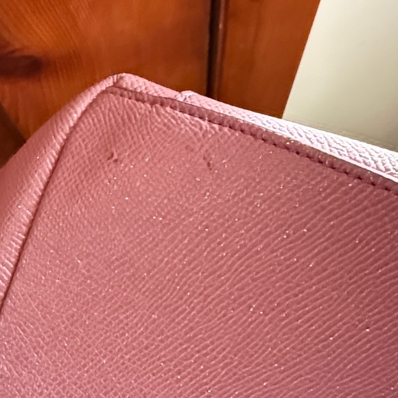 Coach Lavender Leather Tote Bag - Picture 6 of 6